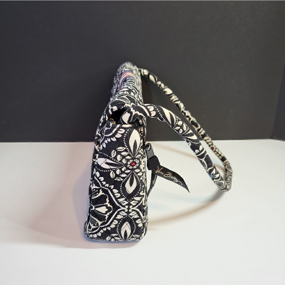 Vera Bradley Black & White Bag - Picture 4 of 9